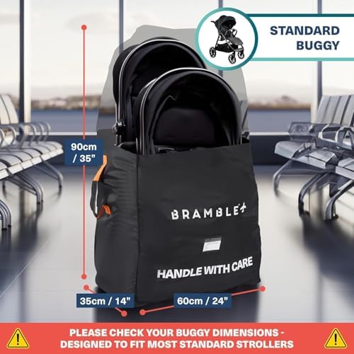 Bramble - Stroller Bag for Airplane Gate Check - Water Resistant Ballistic - Image 2