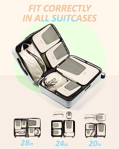 BAGSMART Compression Packing Cubes - Image 3