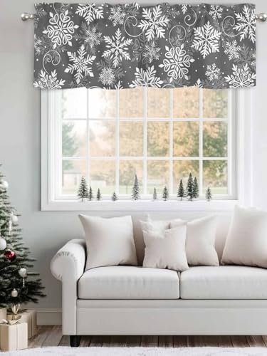 Vandarllin Christmas Valance Curtains - Image 4