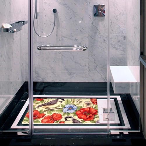 Shower Mat Bathtub Mat, 26.8x15.1 inch, Non-Slip Bath Mat - Image 5