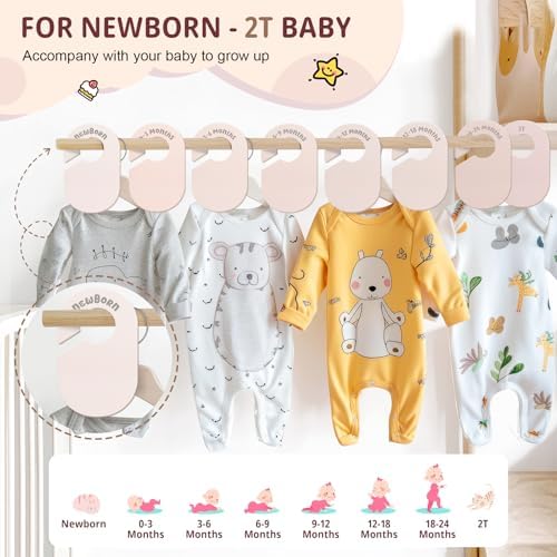 MEILIDY Double Sided Baby Closet Dividers - Image 2