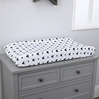 Disney Mickey Mouse Hello World Star/Icon Super Soft Changing Pad Cover - Image 2