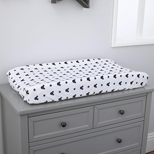 Disney Mickey Mouse Hello World Star/Icon Super Soft Changing Pad Cover - Image 2