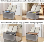 Foldable Fabric Storage Box, 16.5 x 11.8 x 9.8 inches, - Image 5
