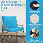 Tudomro 4 Pcs Outdoor High Back Chair Cushion Covers Waterproof Patio - Image 5