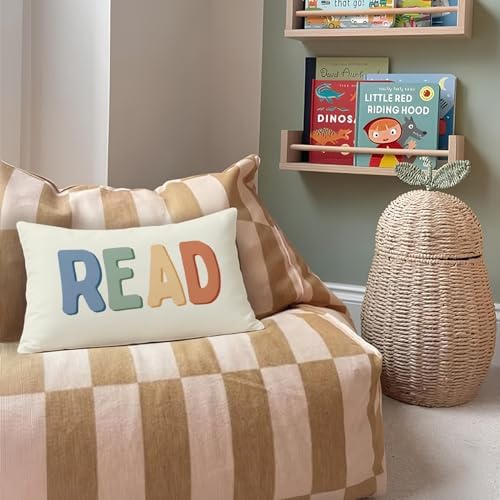 Boho Colorful Read 12x20 Pillow Cover - Image 2