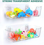Bath Toy Storage Holder for Bathtub 2 Pack Bath Toy Organizer - Image 3