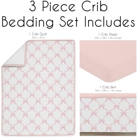 Sweet Jojo Designs 3-Piece Baby Crib Bedding Set - Image 2