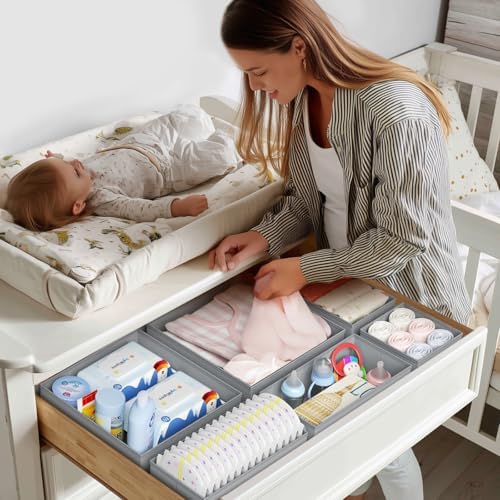 DIMJ Drawer Organizer Clothes Storage - Image 3