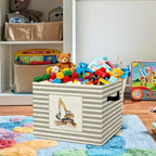 Rustic Construction Vehicle Storage Bins Boxes Handles - Image 2