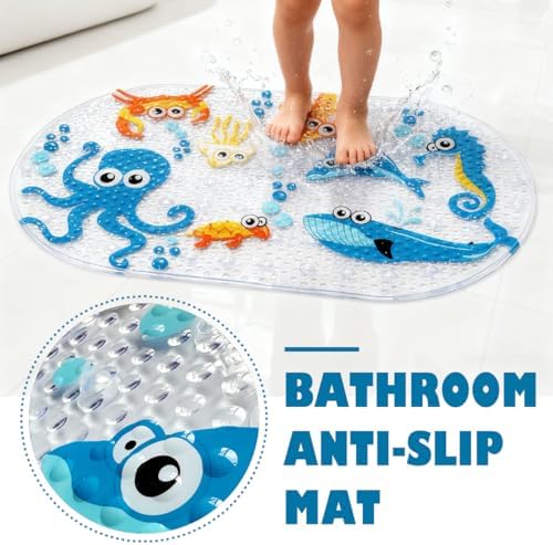 PTAPIPI Sea Animal Kids Bath Mat - Image 3