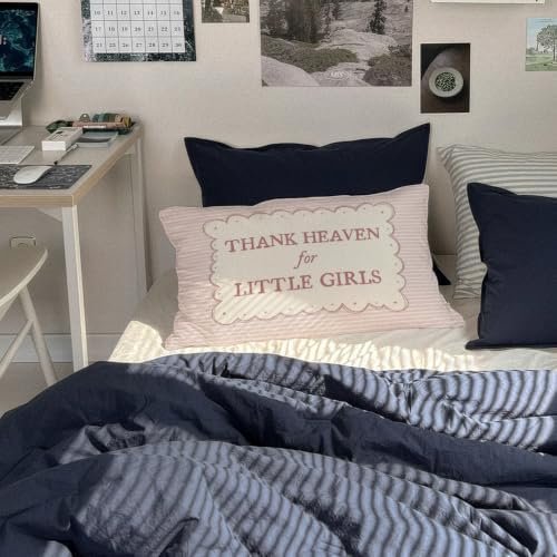 Vintage Pink Baby Girl Nursery Decor 12x20 Pillow Cover - Image 5