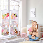Basumee Hanging Stuffed Animals Storage, 2 Pack Mesh Plush Storage - Image 2