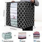 Storage Bags 6 Pack 100L Clothes Organization and Storage Containers - Image 2