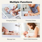 INFANS Baby Changing Table, Folding Diaper Station Portable Nursery Organizer - Image 3