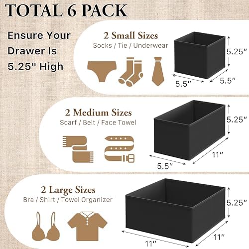 Simple Houseware Underwear Drawer Organizer - Image 2