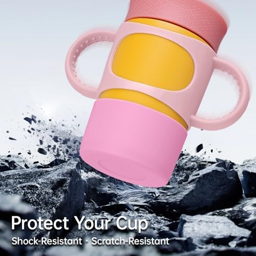 NiHome Silicone Handle & Boot for Owala Kids Tumbler 12oz 15oz - Image 4