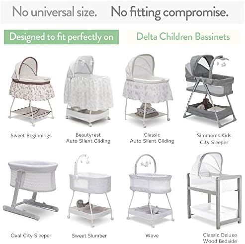 Joey + Joan Bassinet Fitted Sheets - Image 2