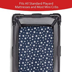 Pack and Play Sheets Boys, Mini Crib Sheets, Stretchy Playard Fitted Sheet - Image 3
