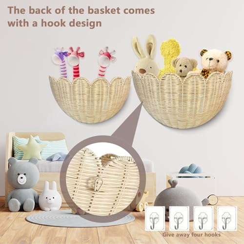 Scalloped Wall Basket - Image 4