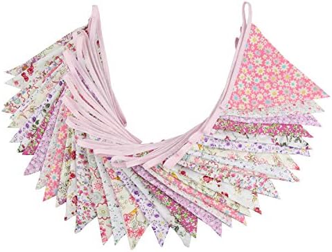 10M/32Ft Triangle Bunting Banner, Baby Shower, Outdoor and Home Decorations - Image 2