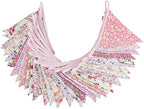 10M/32Ft Triangle Bunting Banner, Baby Shower, Outdoor and Home Decorations - Image 2