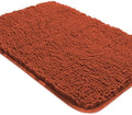 Yeaban Chenille Rust Bathroom Rug 20"x32", Non-Slip Rubber Backing by Yeaban