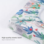 TILLYOU Baby Changing Pad Cover, Changing Table Cover - Image 5