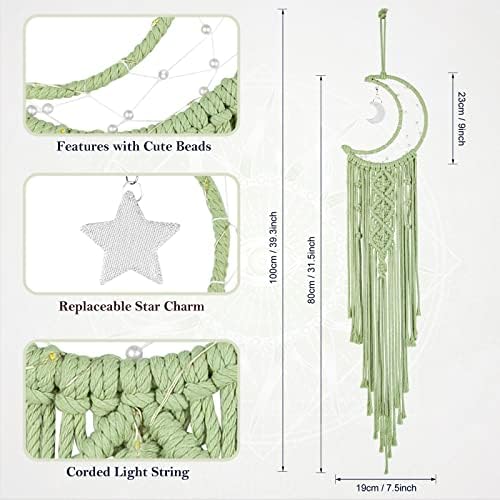 Macrame Wall Hanging Dream Catcher - Image 6