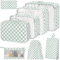 8 Set Packing Cubes for Suitcases, Suitcase Organizer by Hatisan