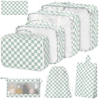 8 Set Packing Cubes for Suitcases, Suitcase Organizer by Hatisan