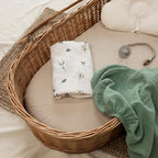Gllquen Baby Muslin Bassinet Sheets 3pk, Soft Cotton Baby Sheet Boy - Image 3