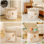Large Blanket Baskets for Living Room Decor, Toy Storage Baskets 14" x 14" - Image 5