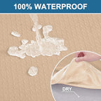 Smiry Waterproof Seat Covers for Dining Room Chairs - Image 3