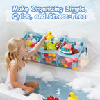 Criusia Extra Large Bath Toy Organizer - Image 7
