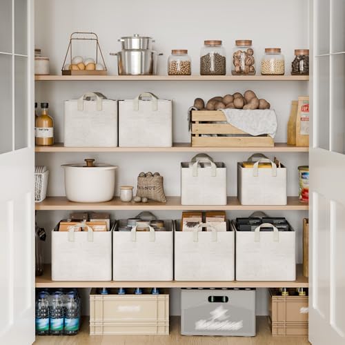 StorageWorks Linen Closet Organizers, Fabric Storage Bin - Image 3