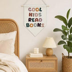 KYTWSFWS Boho Classroom Wall Art Pennant Flag, Reading Room Wall Decor - Image 2