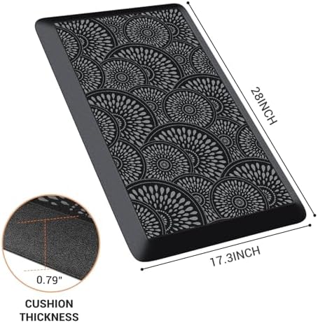 Mattitude 4/5 Inch Kitchen Mat, Waterproof Non-Slip Standing Mats and Rugs - Image 2