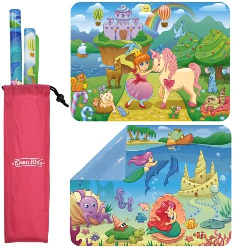 Klean Kids Silicone Placemats for Toddlers by Klean+Kids