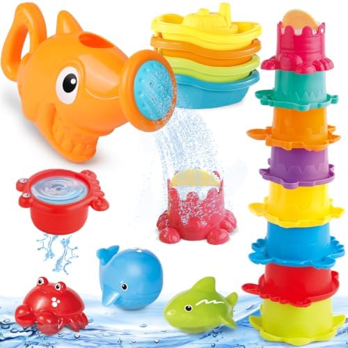 Mold Free Baby Bath Toys for Kid by Tepear