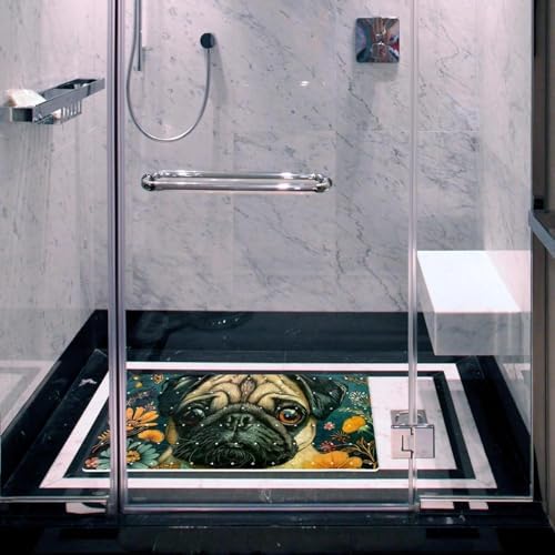 Non Slip Shower Mat Bathtub Mat 15.1x26.8 Inch, Quick Dry Bath Mat - Image 6