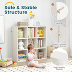 Costzon 9-Cube Toy Storage Organizer - Image 5