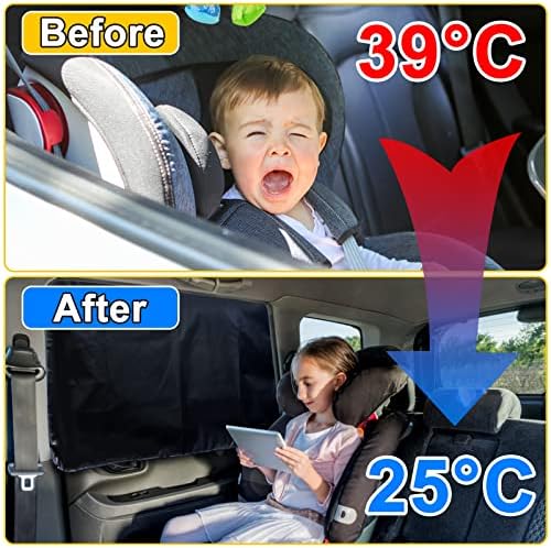 Lechin Magnetic Car Side Window Sun Shades - Image 5