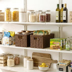 StorageWorks Rectangular Wicker Storage Baskets - Image 2