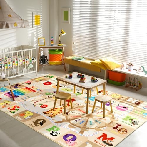 BENRON 6x9 Playroom Rug for Kids Washable, PlayMat - Image 5