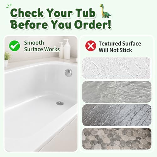 XIYUNTE Bath Mat for Tub Non Slip Bathtub Mat Non Slip 40x16 Baby Bath Mat - Image 6