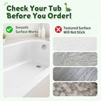 XIYUNTE Bath Mat for Tub Non Slip Bathtub Mat Non Slip 40x16 Baby Bath Mat - Image 6