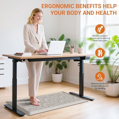 Mattitude 4/5 Inch Kitchen Mat, Waterproof Non-Slip Standing Mats and Rugs - Image 7