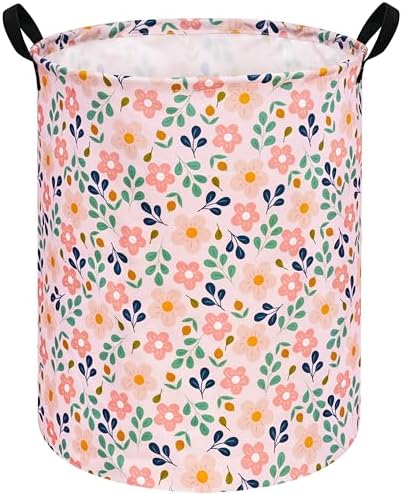 MAIZMZ Girls Storage Basket, Room Decor Laundry Hamper, Waterproof Clothes by MAIZMZ