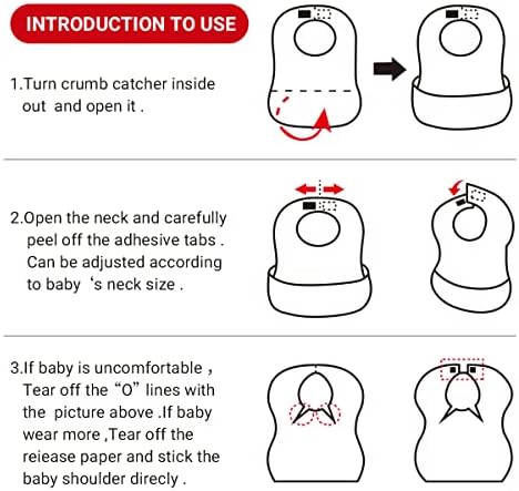 30/60pcs Baby Disposable Bibs-Individually Packaged, Leak Proof and Convenient - Image 7